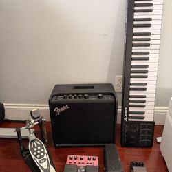 BOSS ALESIS FENDER PEARL Random Gear I Don’t Use Anymore. 