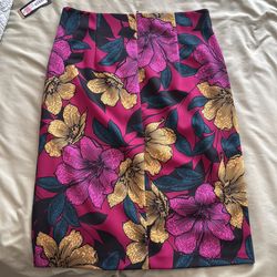 Worthington Floral Skirt