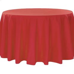 Red Tablecloths 