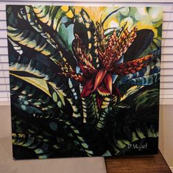 Floral Painting - Acrylic On Canvas