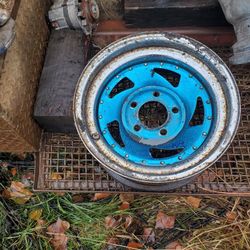 Chevy 5x5 15" Wheels,  Set Of Four 