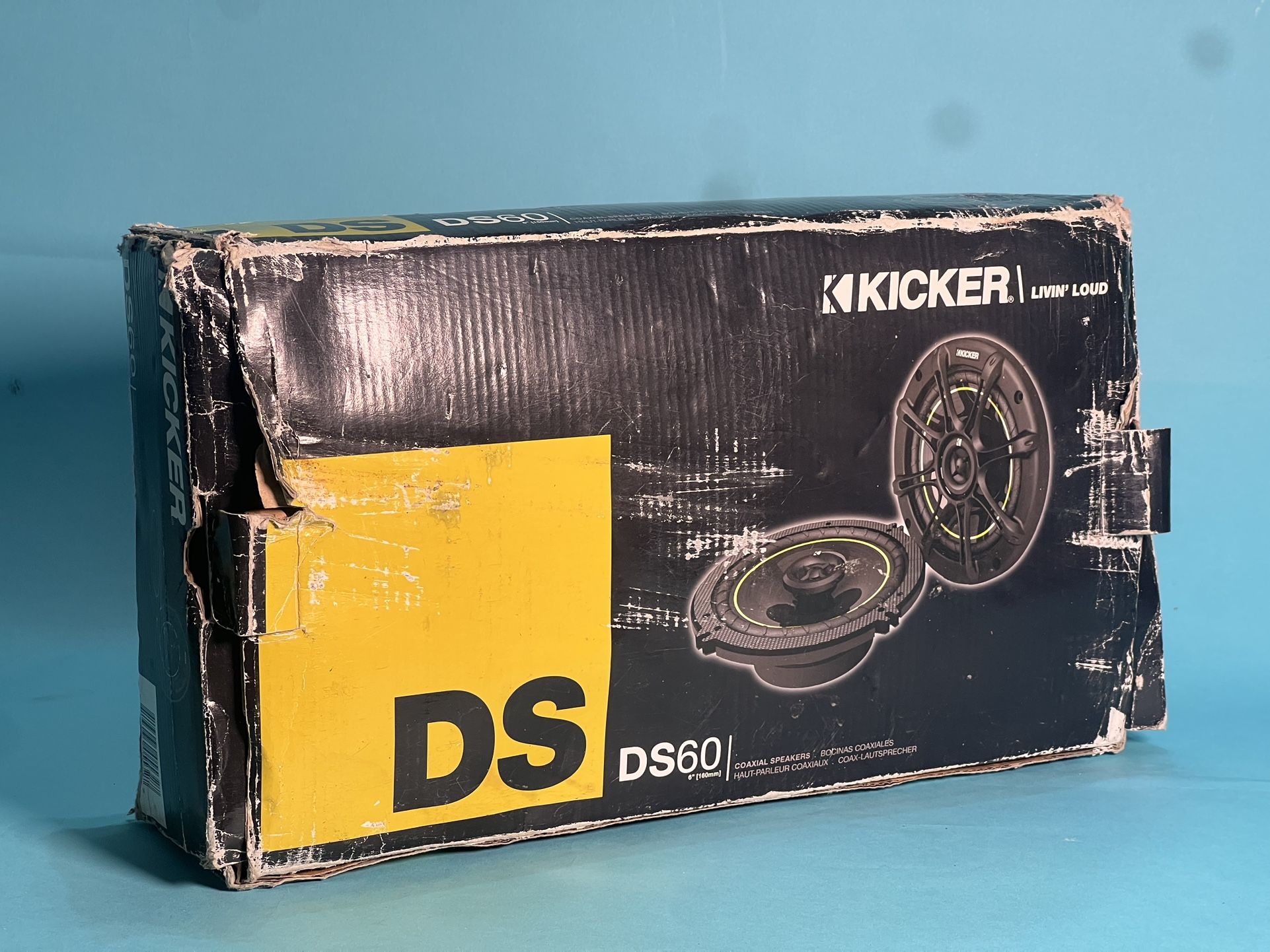 Kicker DS60 & Alpine SPS-1629 6.5” Car Speakers - Lot of 2 Pairs
