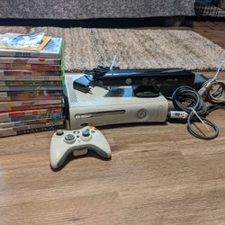 Xbox 360 + Kinect Bundle With 16 Games 