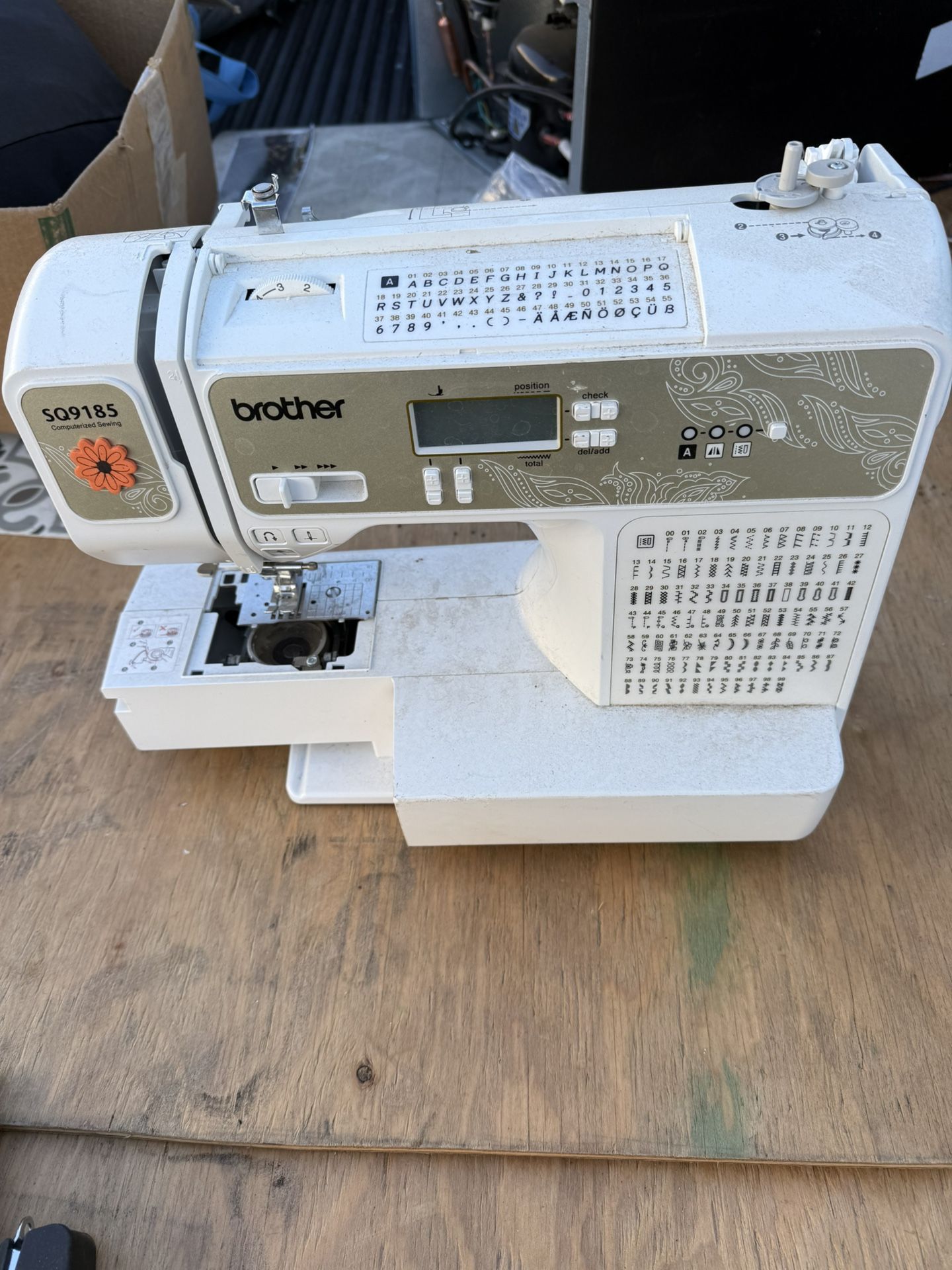 Brother sewing machine