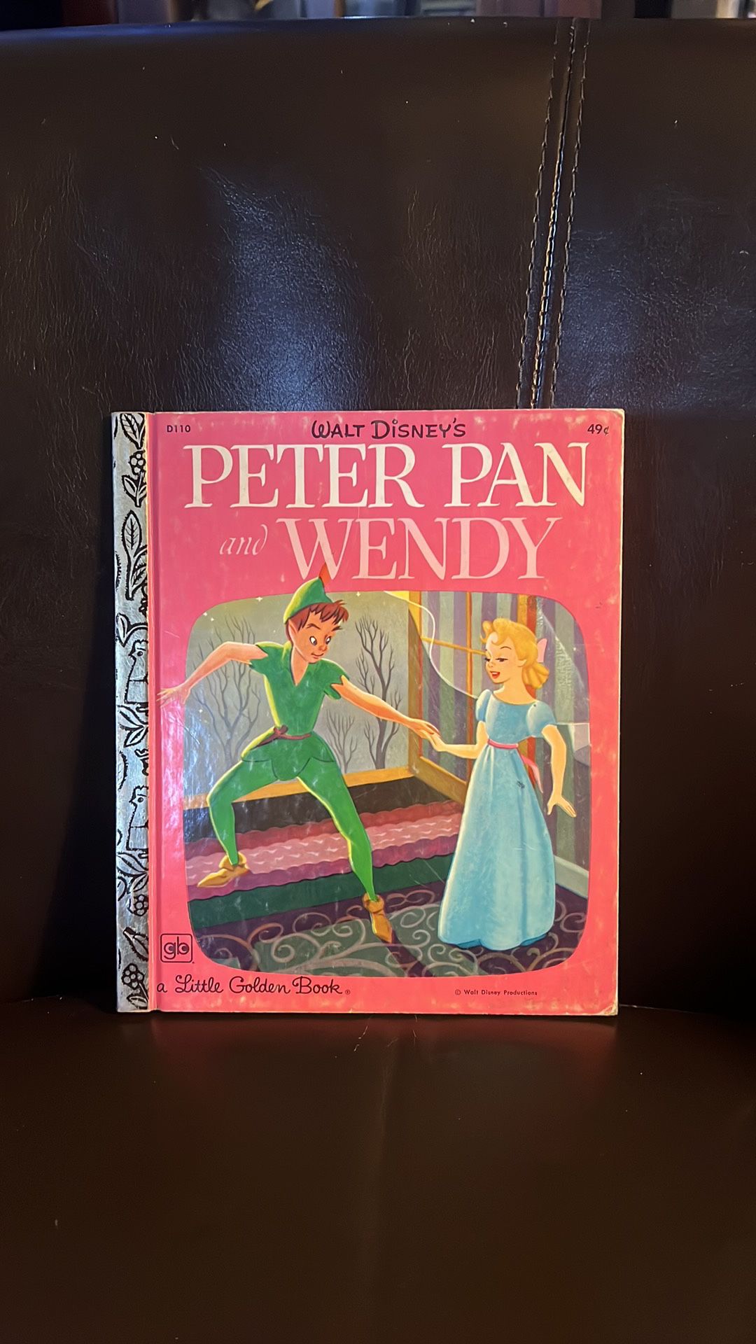 Walt Disney Peter Pan and Wendy a little Golden Book thirteenth printing, 1975