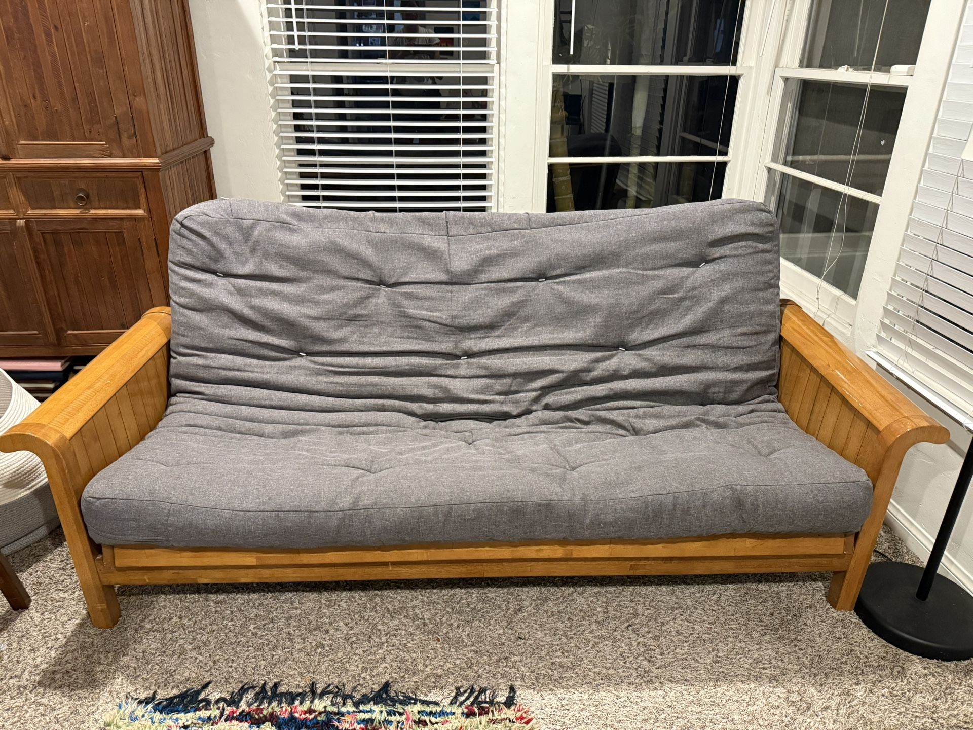 FREE Full Size futon Frame-must