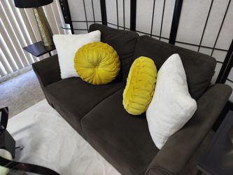 Forest Green Loveseat By Lifestyle Solutions 