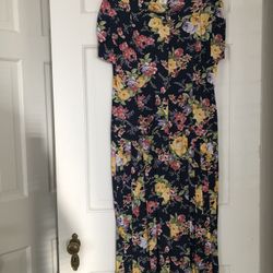 Floral Dress, Talbots