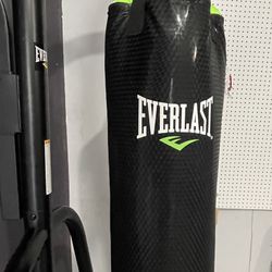 Boxing Stand With Brand New Bag And Gloves 