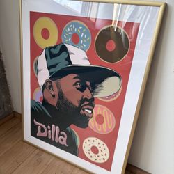 Free “J Dilla” Print By Arturo Torres