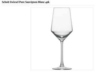 New Wine glasses Unopened