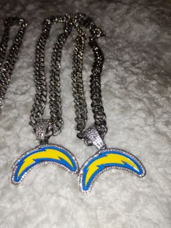Los Angeles Chargers Iced out Chain$15 Each