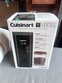Touchscreen burn grinder