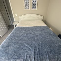 Queen Bed Frame and Headboard