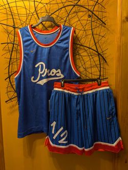 Nike Pros Basketball Jersey & Shorts Set