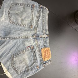 Women’s Levi’s Cutoff Shorts New No Tags 