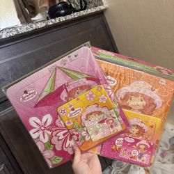 2008 Strawberry Shortcake Puzzles New/memo Pad
