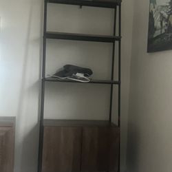 Wood/ Metal Shelf