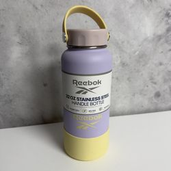 New Reebok 32oz Stainless Steel Water Bottle 
