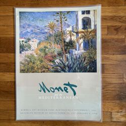 Claude Monet Fine Art Poster Laminated