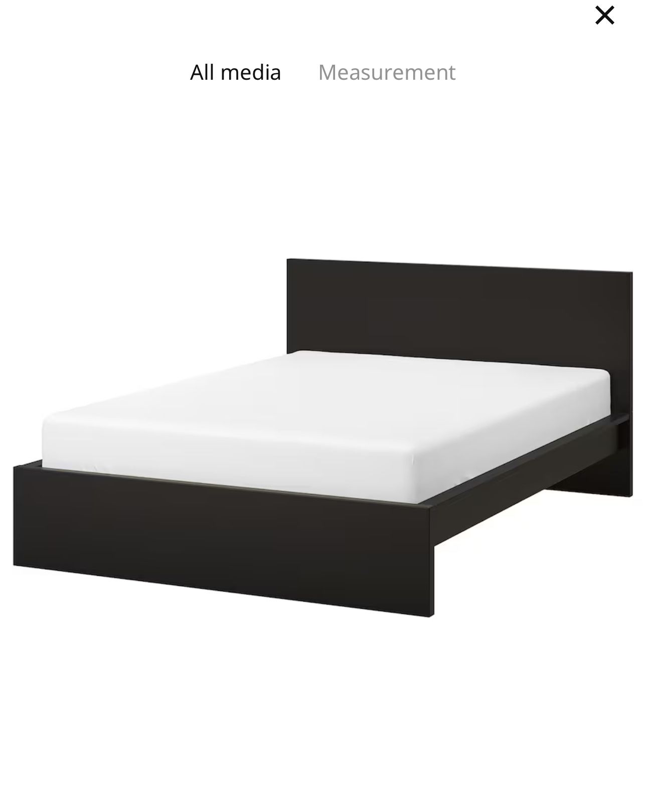 QUEEN bed Frame Only