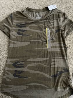 Small Camo Womens T-shirt 