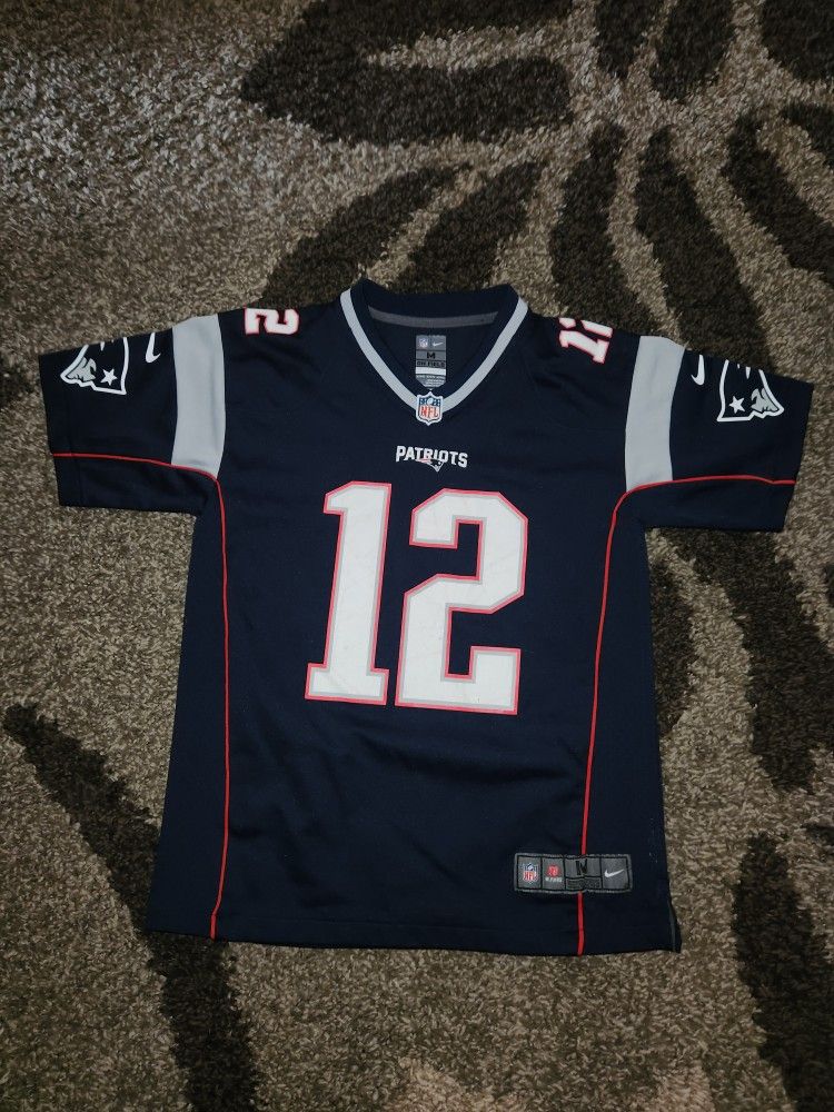 Youth Medium (10/12) Tom Brady Jersey