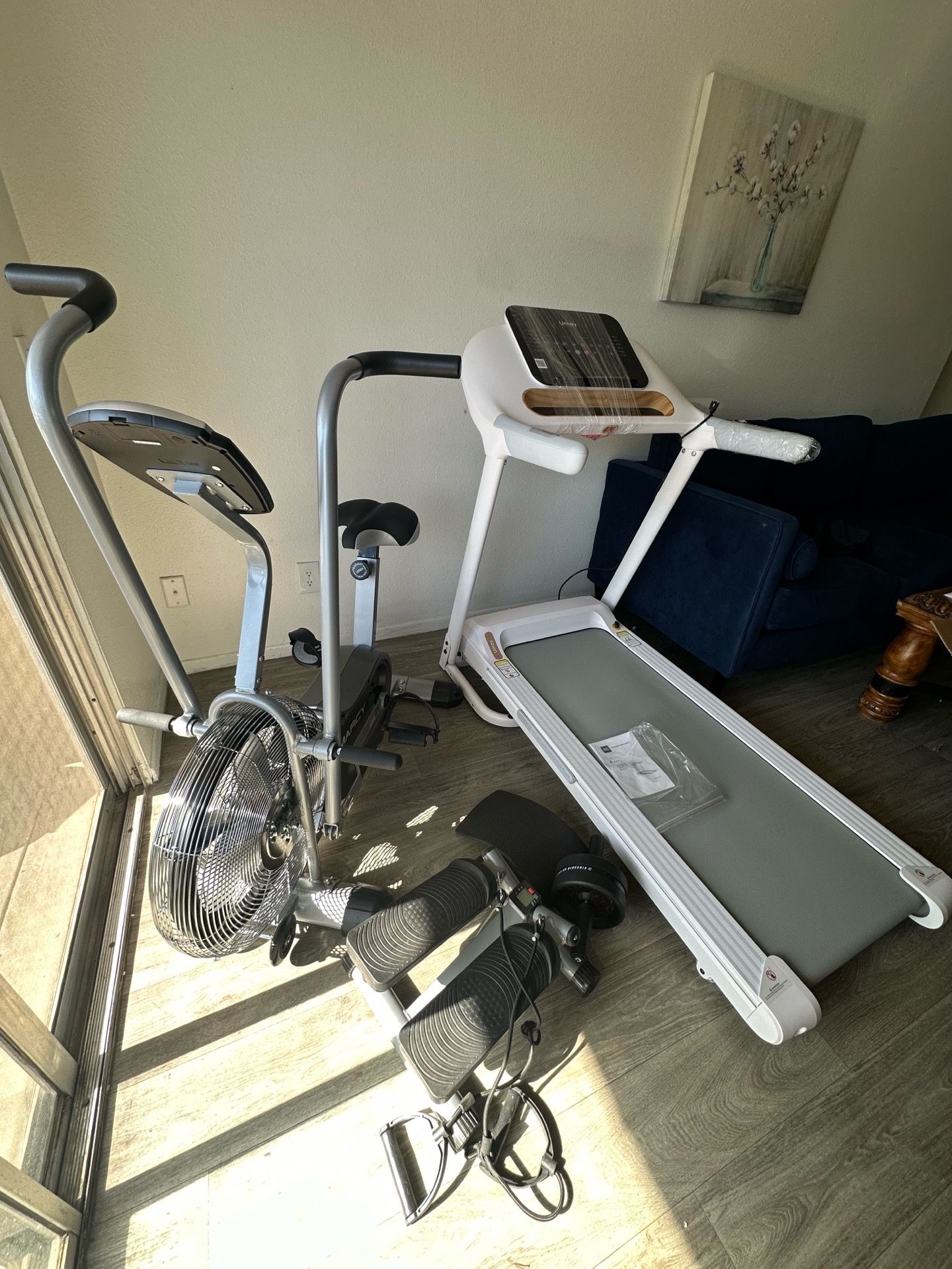 Treadmill combo