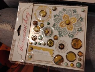 Decorative Brads / The sweetest thing