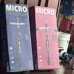 Micro Cruiser LED Scooter  (blue only)