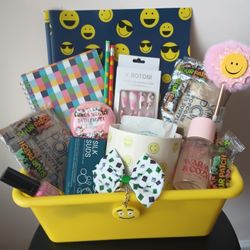 Emoji Basket For Teen And Tween Girls 