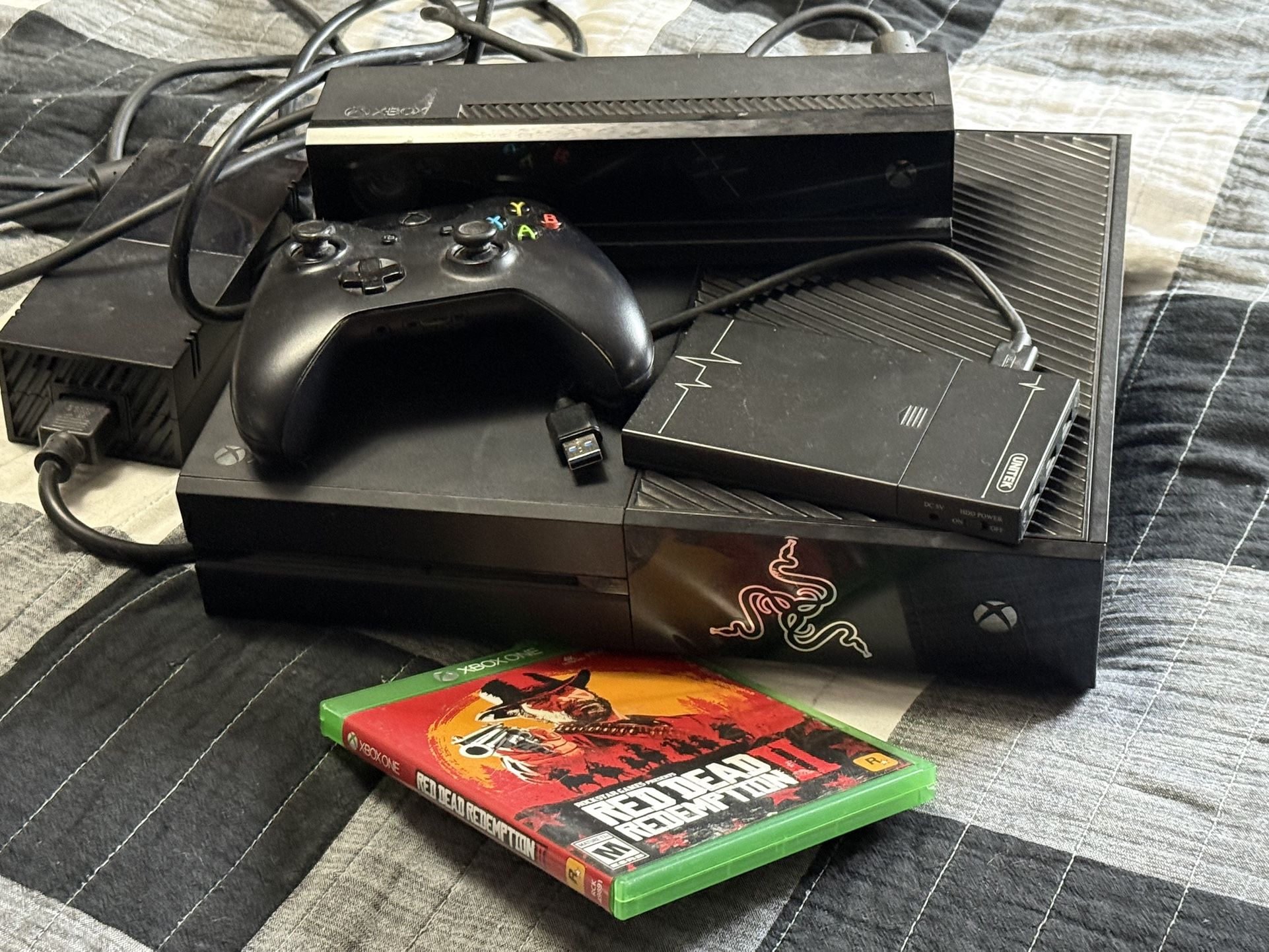 Xbox One, Kinect, Extra 500gb Usb3 And Red Dead 😵