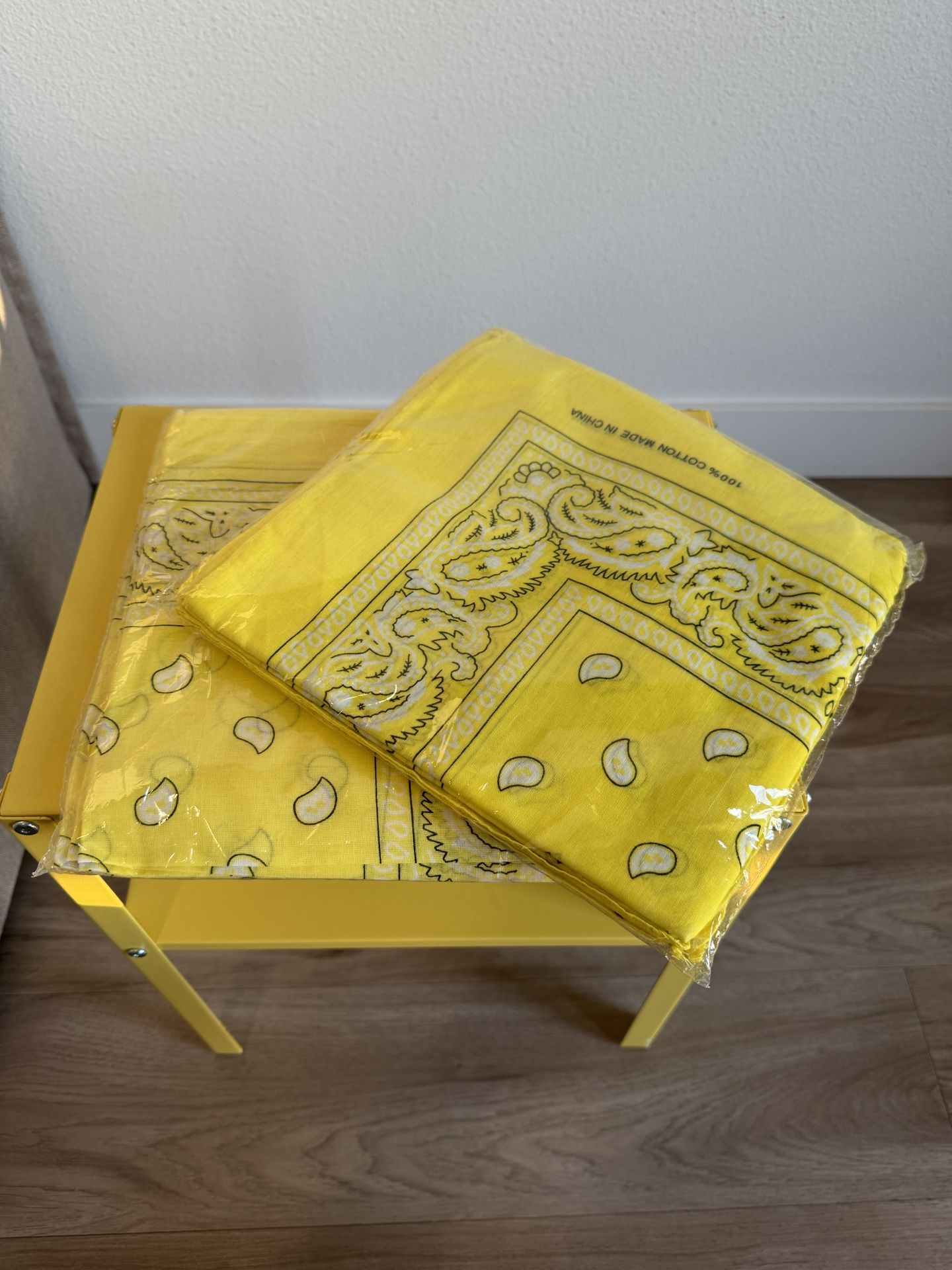 Yellow Bandanas
