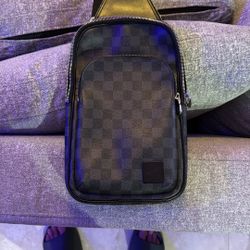 Louis Vuitton sling bag For Men Damier Graphite Canvas