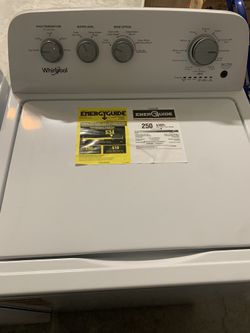 Brand New Whirlpool washer and dryer