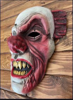 Clown Mask; Halloween Costume; IT Pennywise; Realistic Thick Resin Mask- Not Cheap Material; Halloween Decor; It Clown; Scary