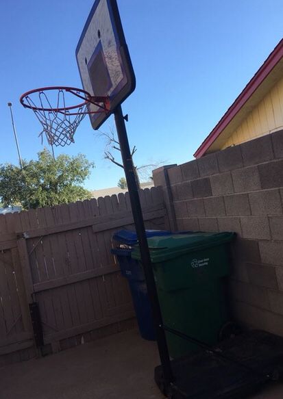 basketball hoop adjustable size