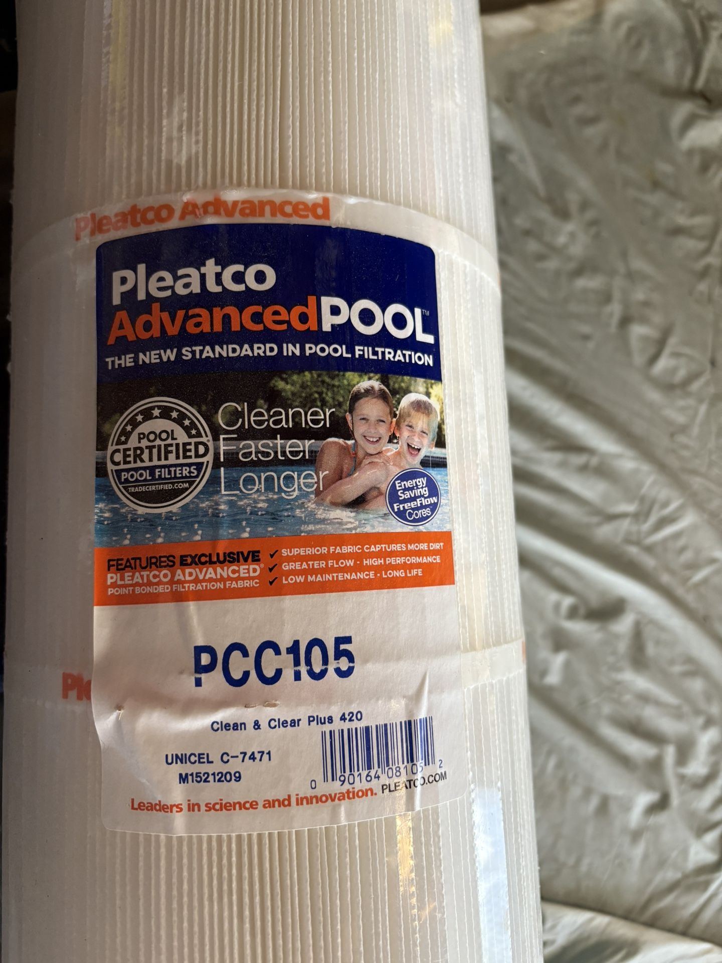 Pleatco Pool Filter Cartridge PCC105