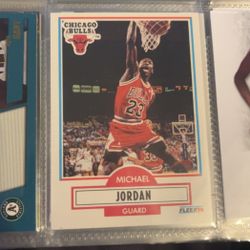 Michael Jordan Fleer 1990 Card