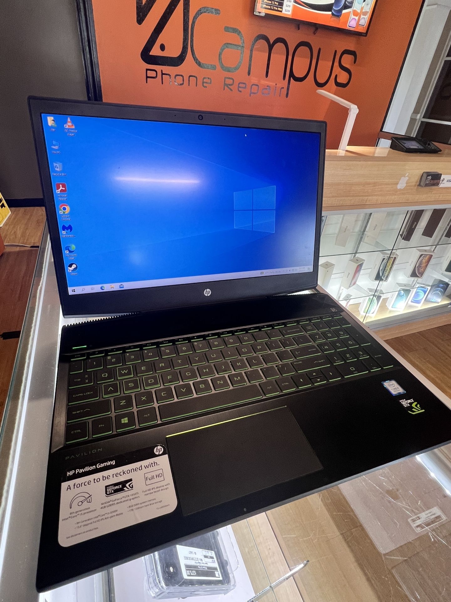 HP Pavilion Gaming Laptop 15” 500GB
