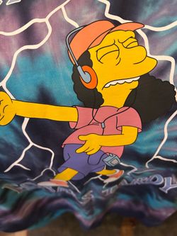 Tie dyed Otto Simpsons shirt
