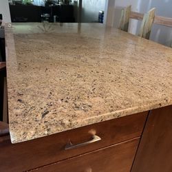 Granite Countertop Large Island and More