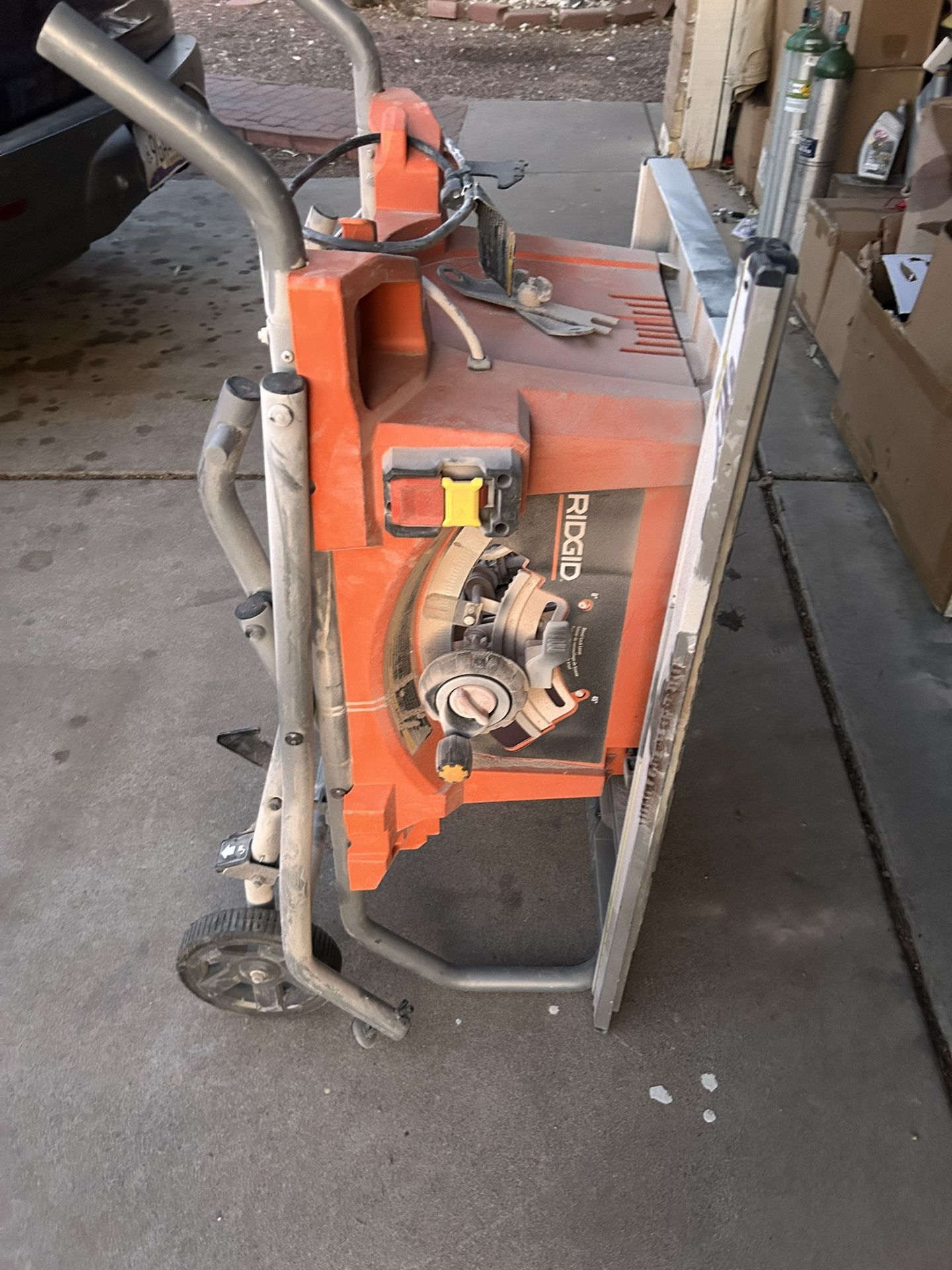 Rigid table Saw 