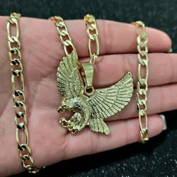 Eagle Pendant W Chain