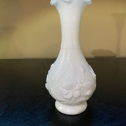 Imperial Milk-glass Bud Vase 