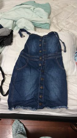Jean Overall Dress