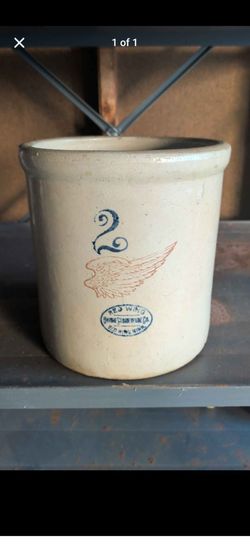 Red Wing Union Stoneware Co. 2 Gallon Crock