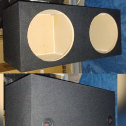 New Sealed 2x 12" Subwoofer Box