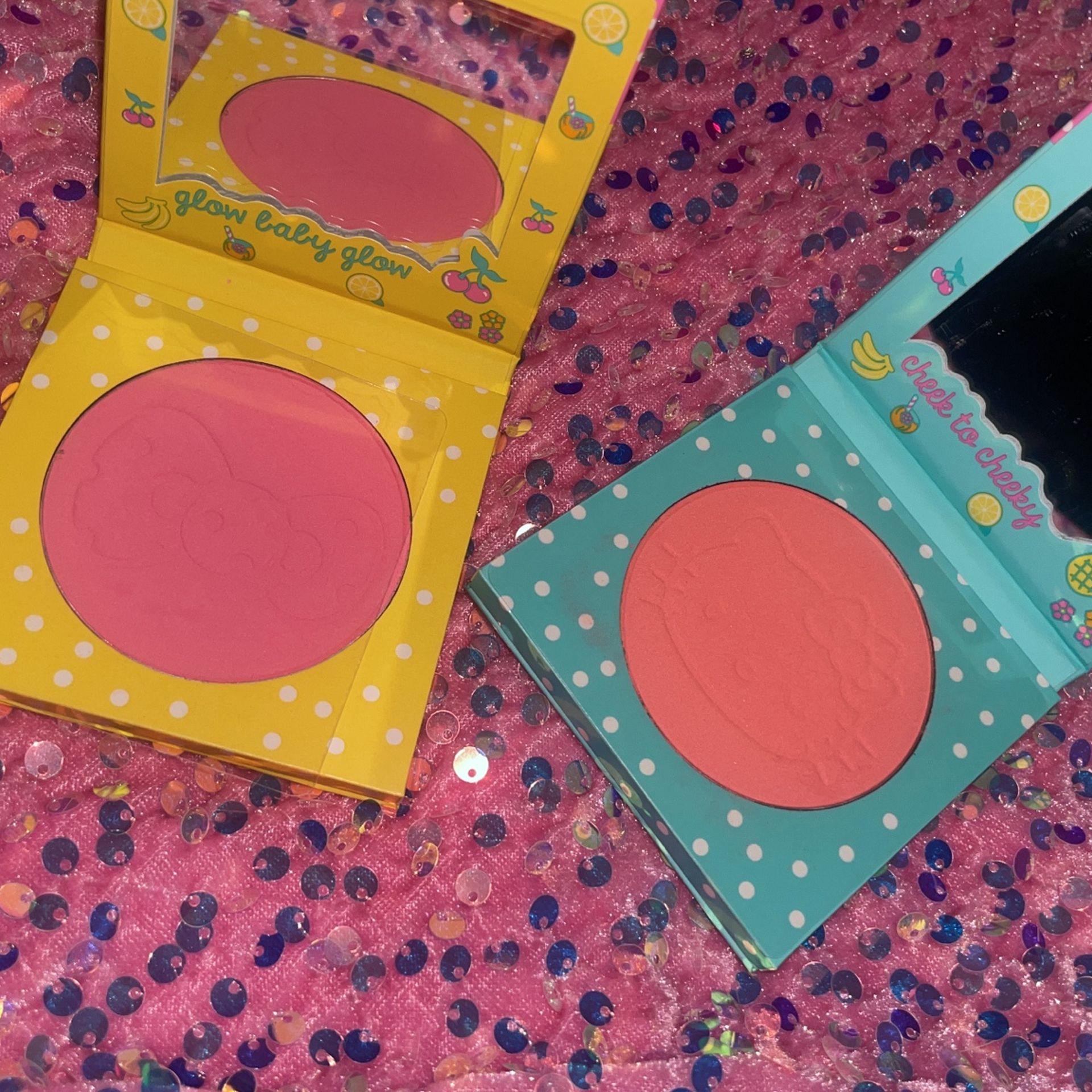 Hello Kitty colour pop blushes