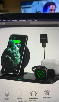 Wireless charging station